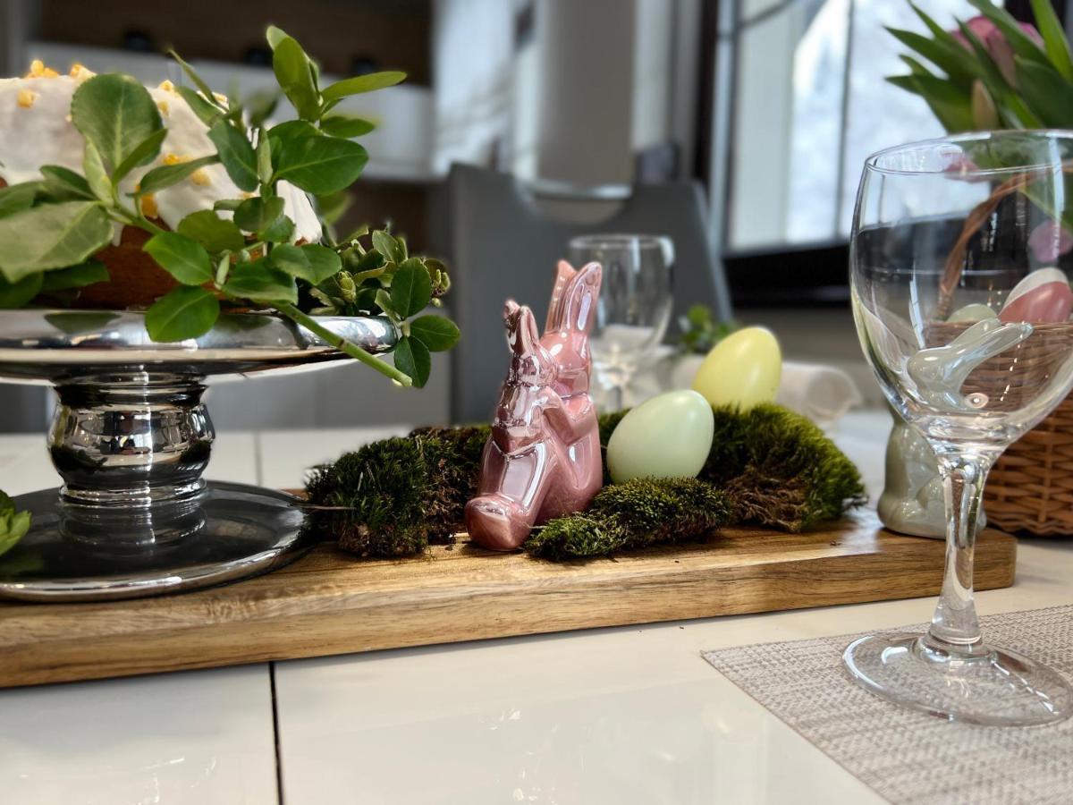 Dolina Wikingow-Apartament Suite Z Tarasem W Ogrodzie, Miejscem W Garazu I Dostepem Do Strefy Wellness شكلارسكا بوريبا المظهر الخارجي الصورة